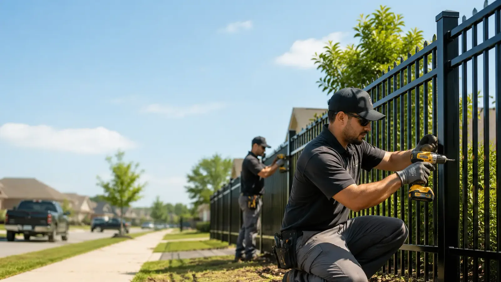 Metal Fence Installation in Galesburg, IL